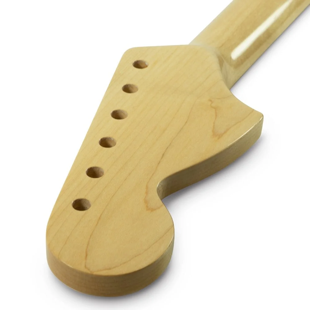 Stratocaster Licensed By Fender Replacement Vintage Neck Rosewood Gloss Finish Big Headstock - Image 3