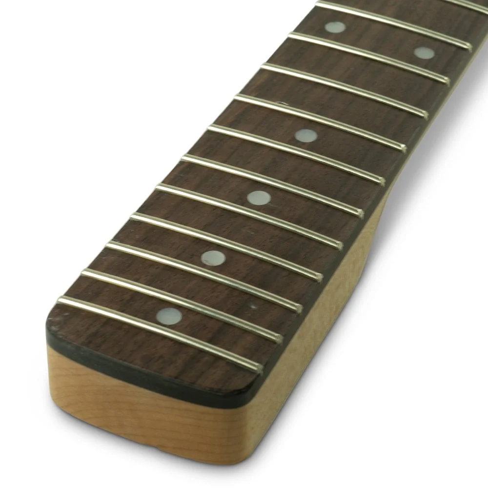 Stratocaster Licensed By Fender Replacement Vintage Neck Rosewood Gloss Finish Big Headstock - Image 4