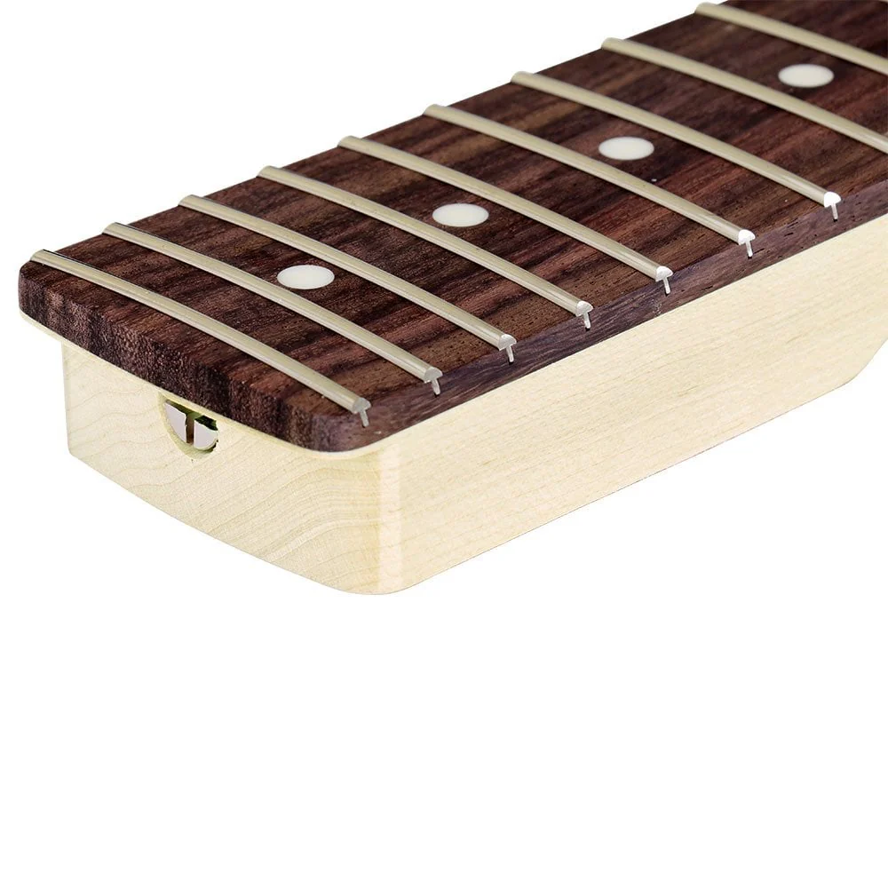 Stratocaster Replacement Contemporary Rosewood Replacement Neck Unfinished, 22 Fret - Image 4