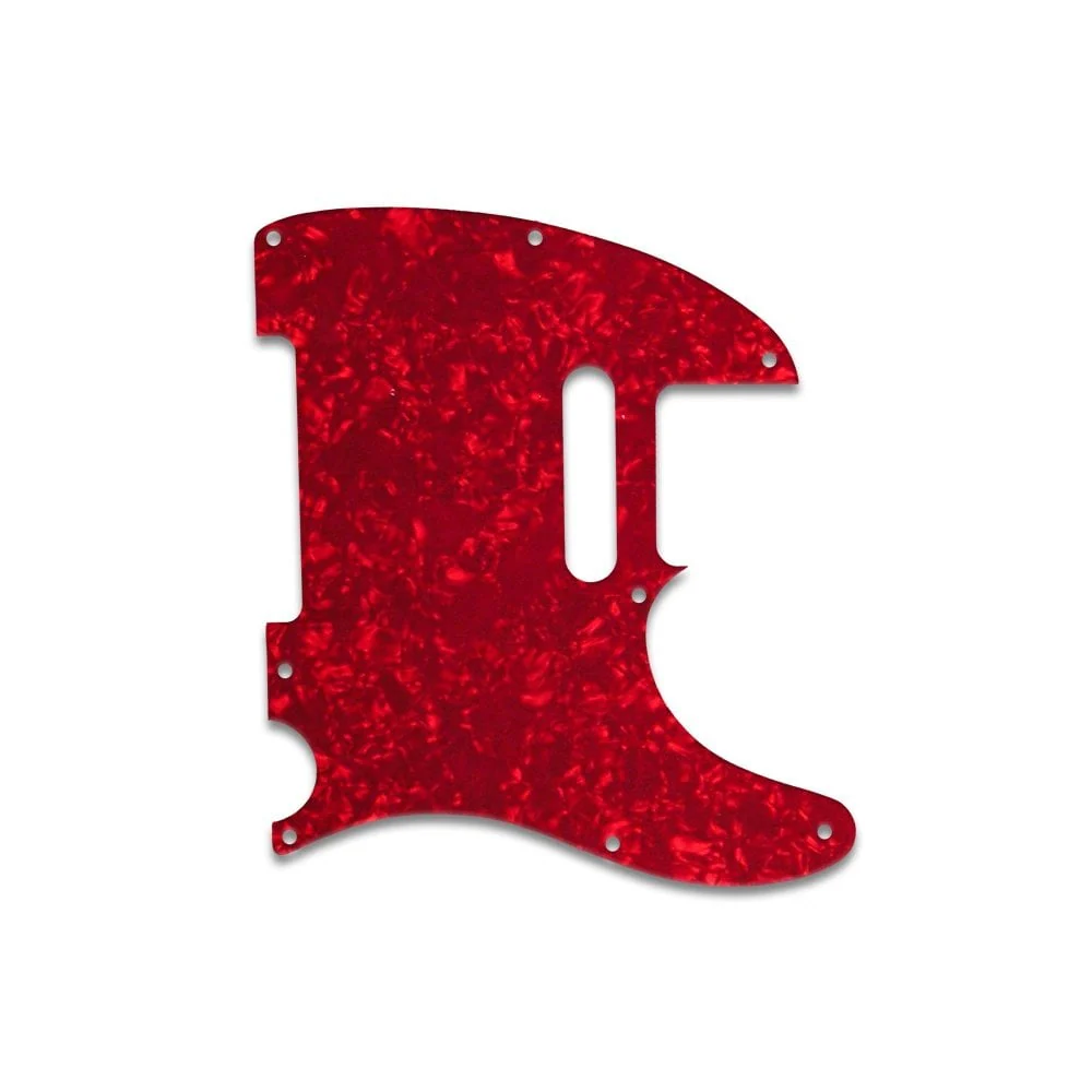 Tele - Red Pearl White/Black/White 3 ply Lamination - Image 3