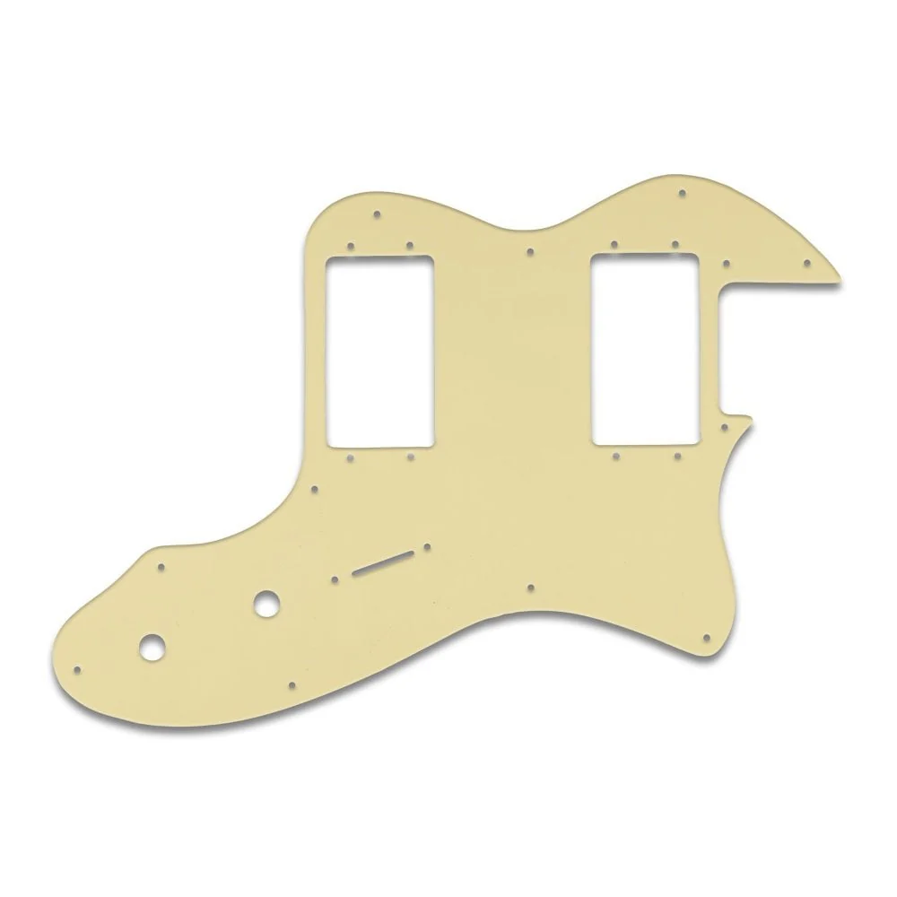 Tele Thinline - Cream Black Cream Fender Wide Range Humbuckers
