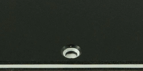 Tele Thinline - Black White Black Fender Wide Range Humbuckers - Image 2