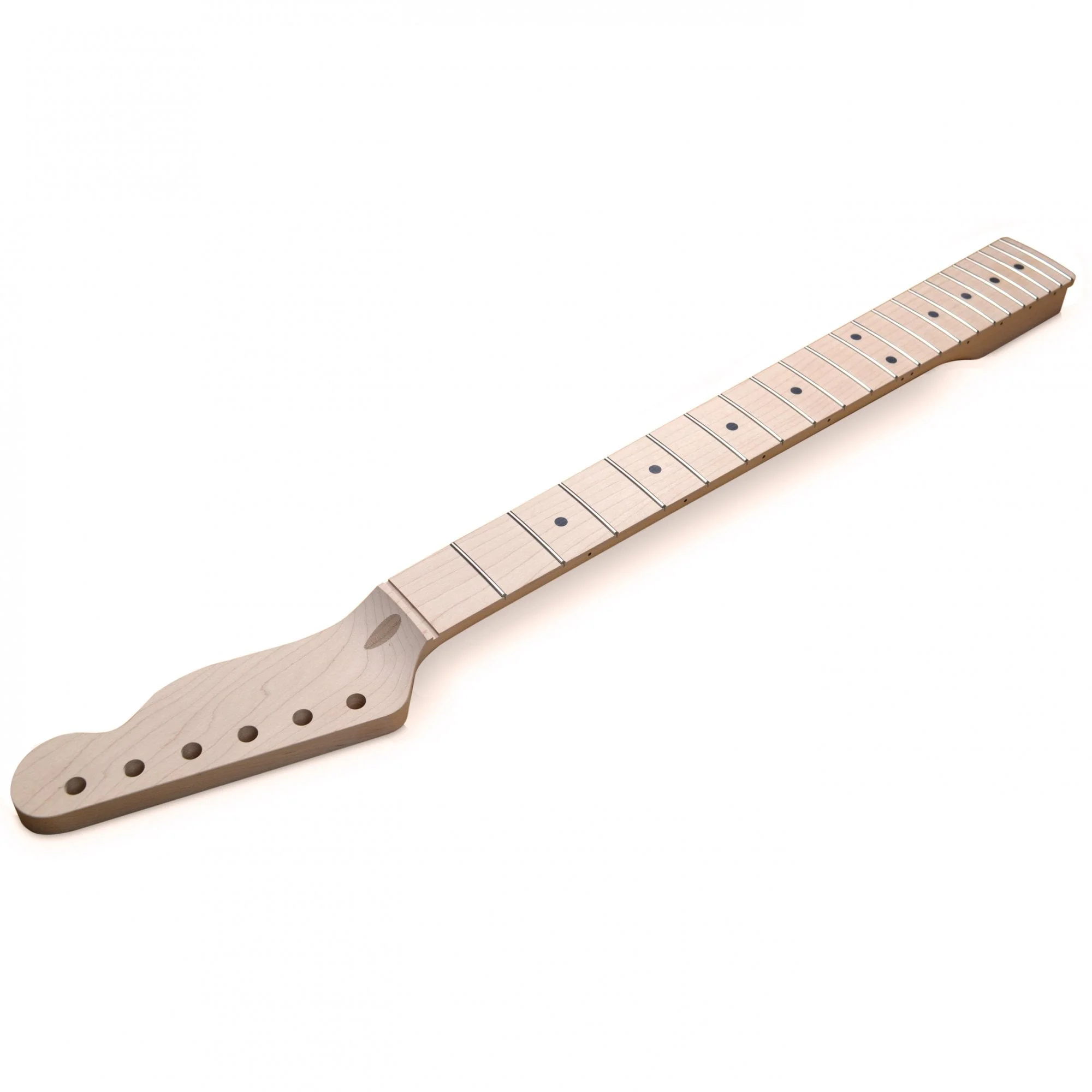 Telecaster Replacement Contemporary Maple Replacement Neck Unfinished, 22 Fret - Image 3