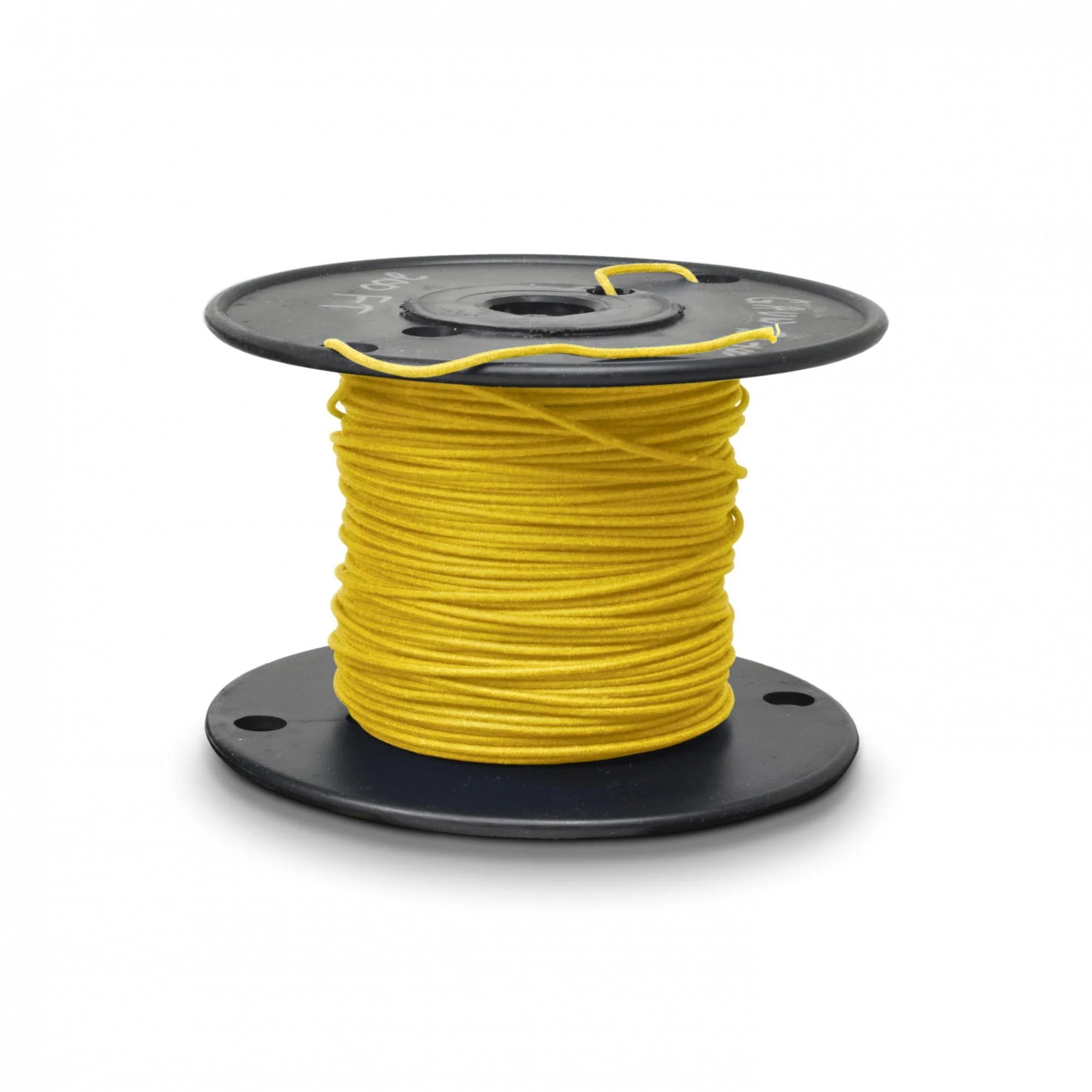 Vintage 22 Gauge Cloth-Covered Wire, Various Colours, Bulk Reel - 100 Ft Length - Image 2