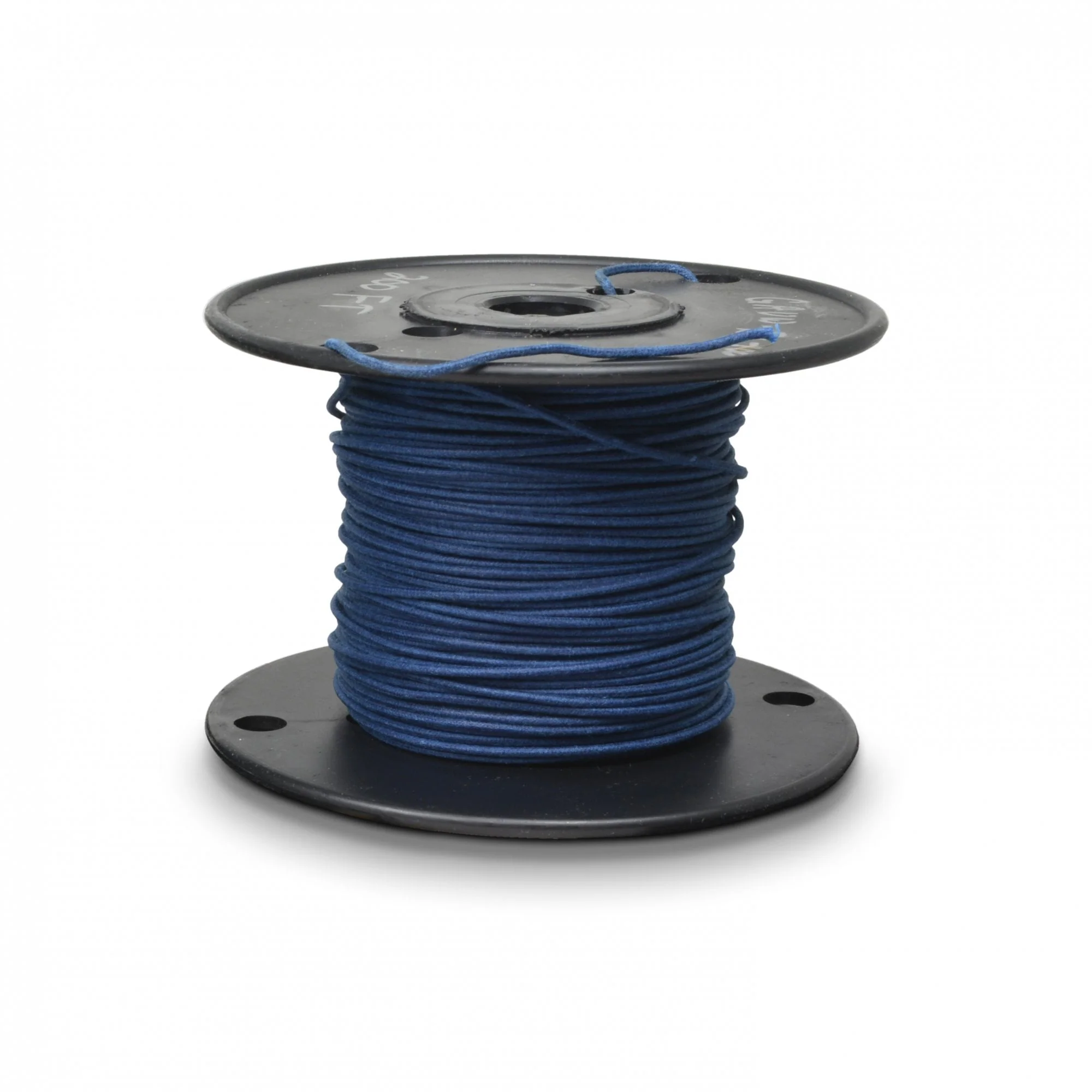 Vintage 22 Gauge Cloth-Covered Wire, Various Colours, Bulk Reel - 100 Ft Length - Image 3