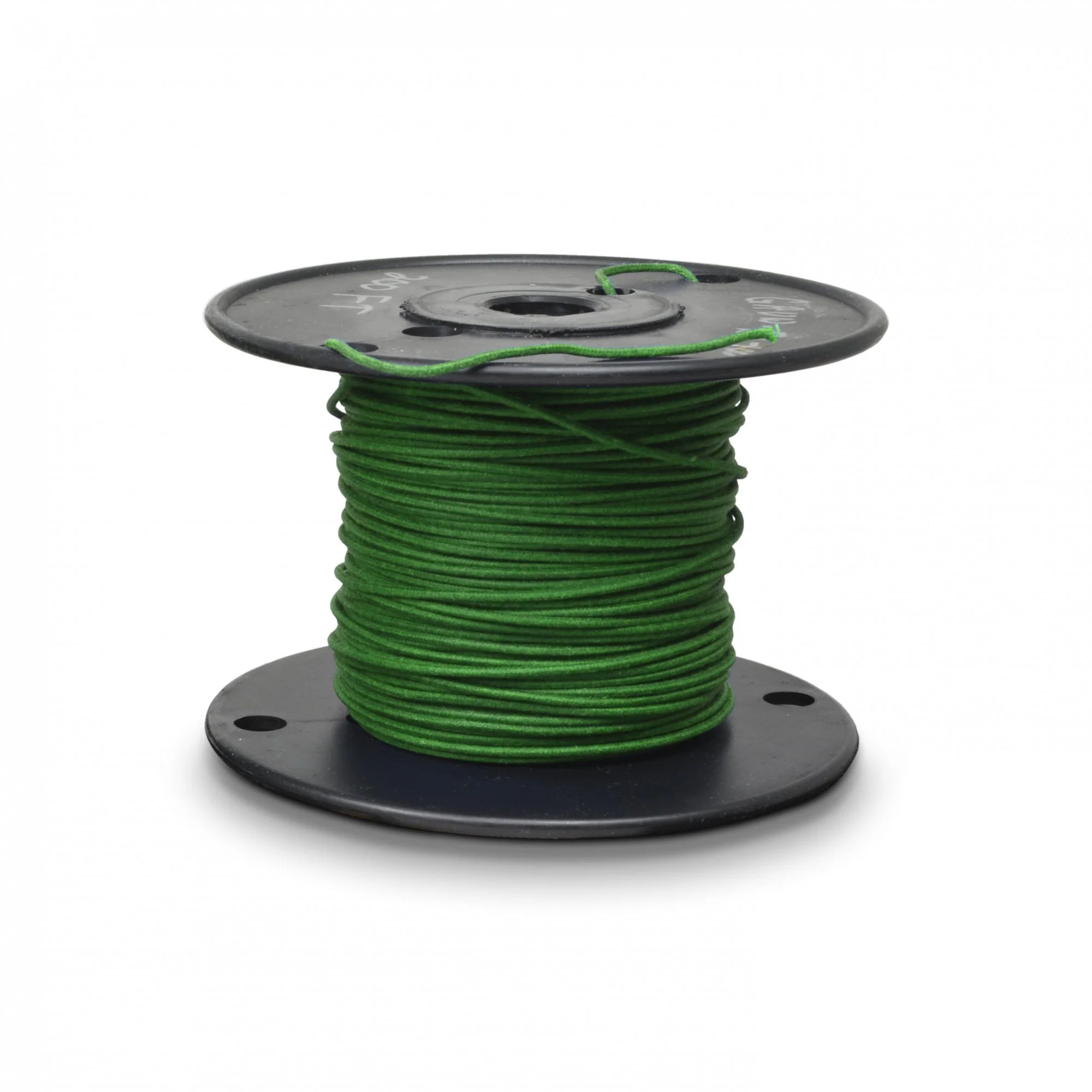 Vintage 22 Gauge Cloth-Covered Wire, Various Colours, Bulk Reel - 100 Ft Length - Image 4